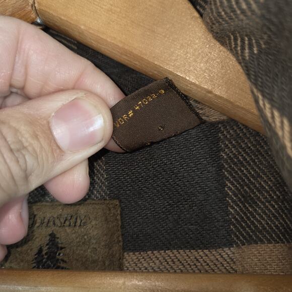 St Johns Bay Shacket Shirt Mens XXLT Flannel Button Up Workwear Heavyweight - Picture 8 of 12